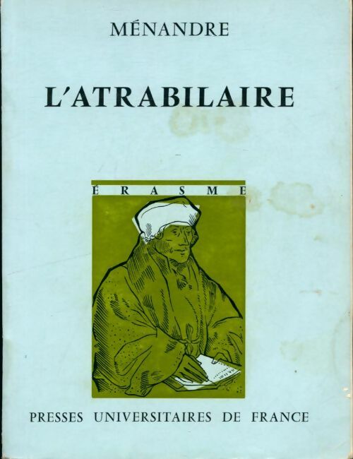 Livrenpoche : L'atrabilaire - Ménandre - Livre
