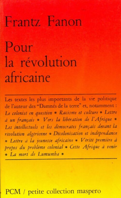 Livrenpoche : Pour la révolution africaine - Frantz Fanon - Livre