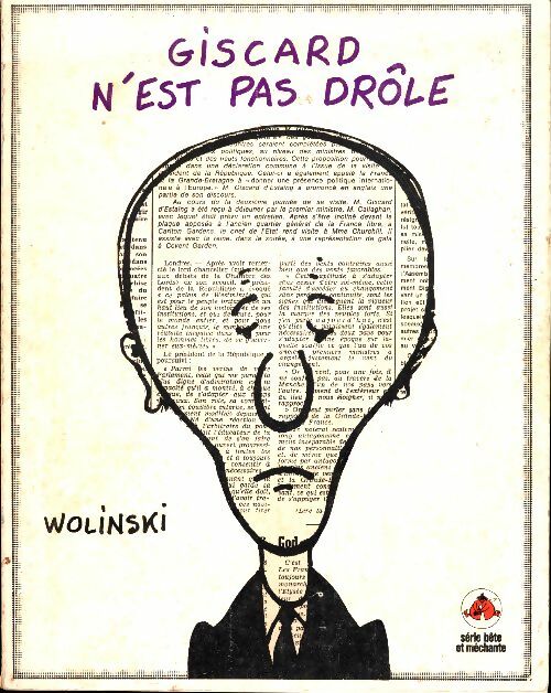 Livrenpoche : Giscard n'est pas drôle - Wolinski - Livre