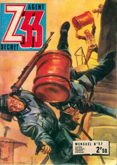 Livrenpoche : Agent secret Z33 n°57 - Collectif - Livre