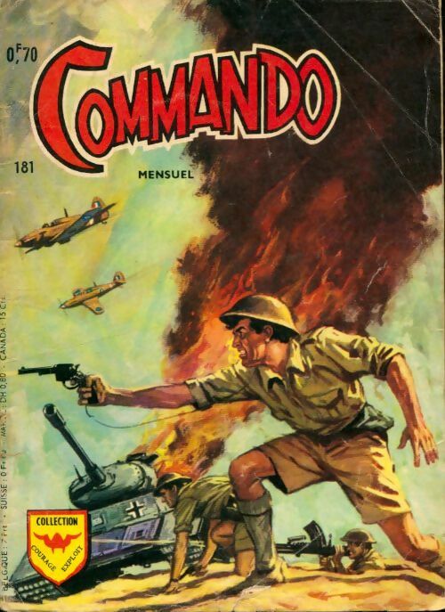 Livrenpoche : Commando n°181 - Collectif - Livre