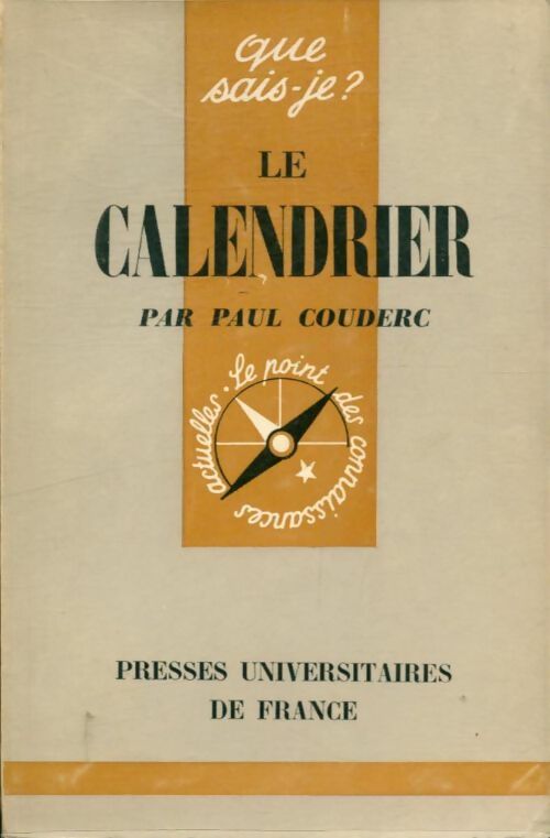 Livrenpoche : Le calendrier - Paul Couderc - Livre