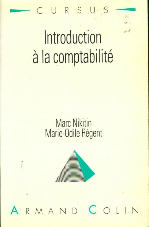 Livrenpoche : Introduction à la comptabilité - Marc Nikitin - Livre