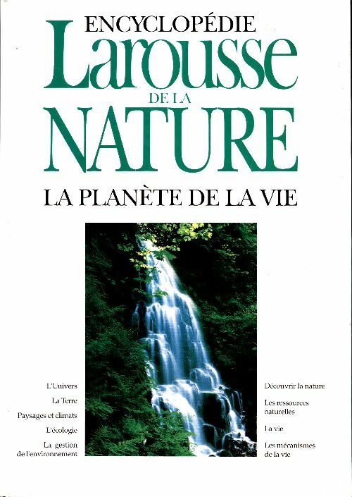 Livrenpoche : Encyclopédie Larousse de la nature - Collectif - Livre