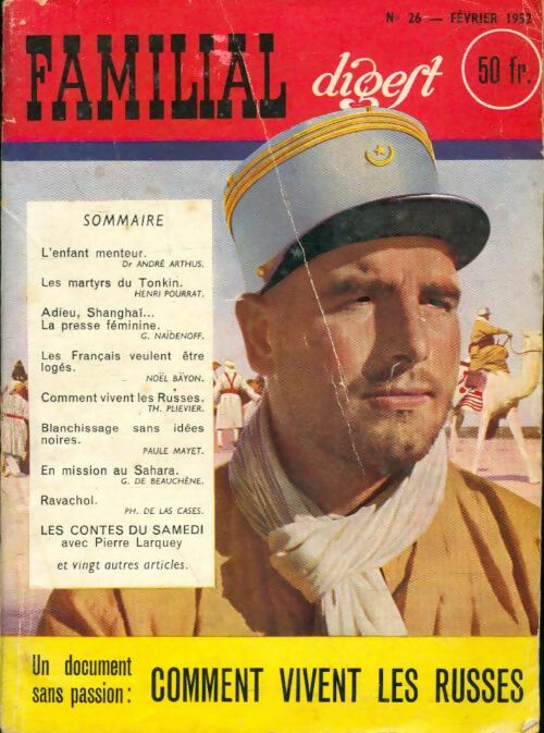 Livrenpoche : Familial digest n°26 : Comment vivent les russes - Collectif - Livre