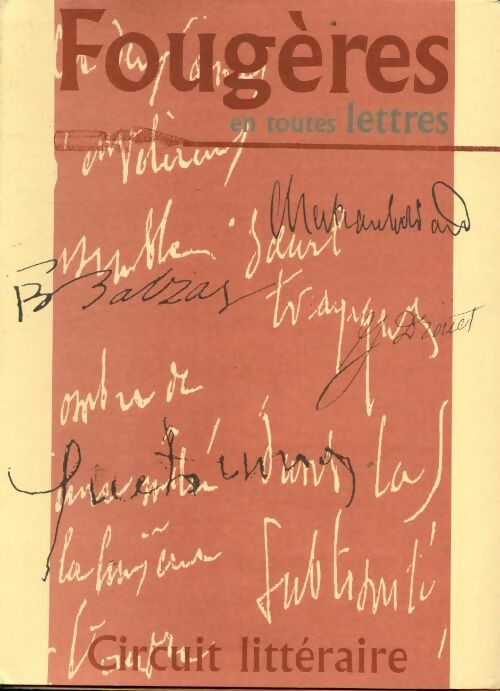 Livrenpoche : Fougères en toutes lettres - Collectif - Livre