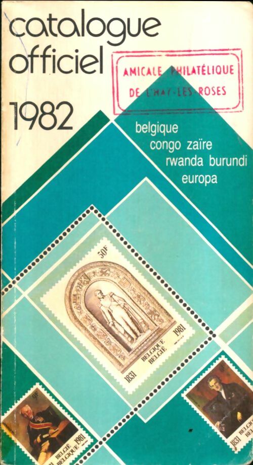 Livrenpoche : Catalogue officiel des timbres de Belgique 1982 - Collectif - Livre