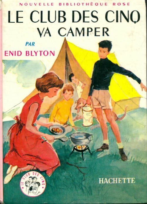Livrenpoche : Le club des cinq va camper - Enid Blyton - Livre