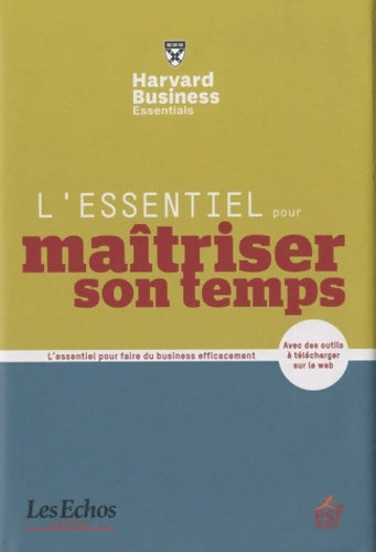 Livrenpoche : L'essentiel pour maitriser son temps - Michael Roberto - Livre
