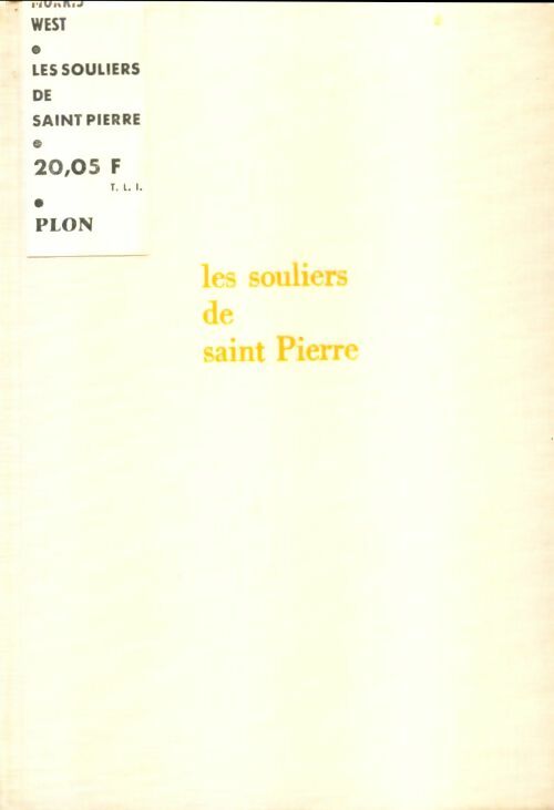 Livrenpoche : Les souliers de Saint-Pierre - Morris L. West - Livre