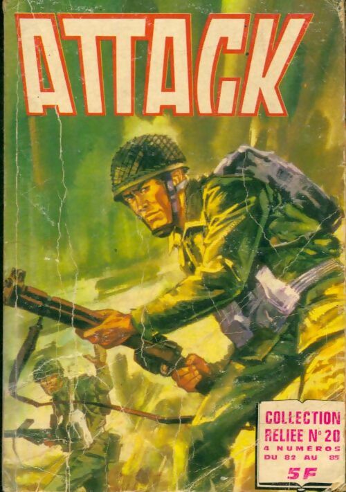 Livrenpoche : Attack collection reliée n°20 : du 82 au 85 - Collectif - Livre