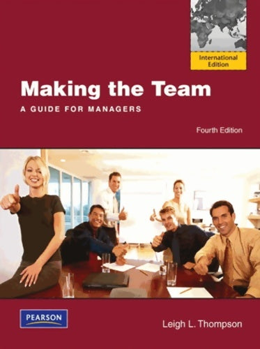 Livrenpoche : Making the team - Leigh L. Thompson - Livre