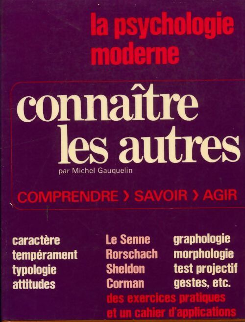 Livrenpoche : Connaître les autres - Michel Gauquelin - Livre