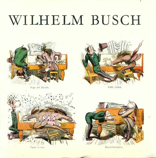 Livrenpoche : Wilhelm Busch le précurseur de la bande dessinée : Paris Goethe-institut centre culturel allemand - Collectif - Livre