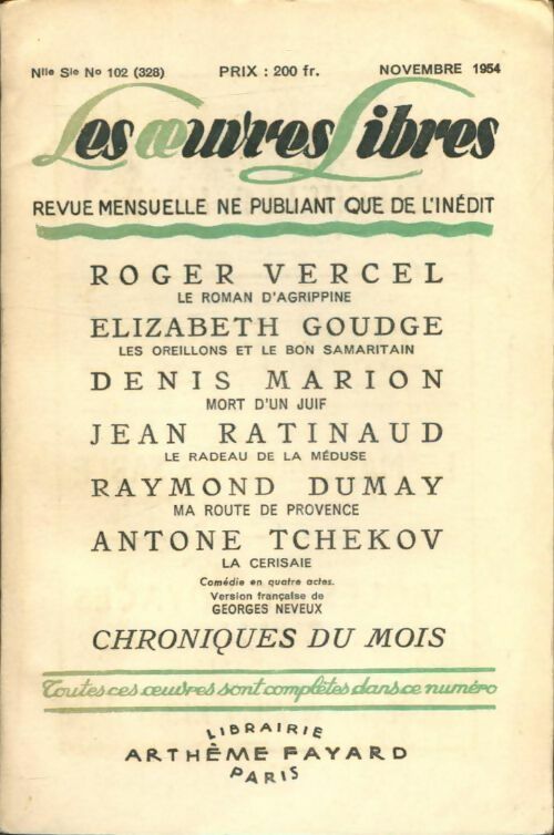 Livrenpoche : Les oeuvres libres n° 102 - Collectif - Livre