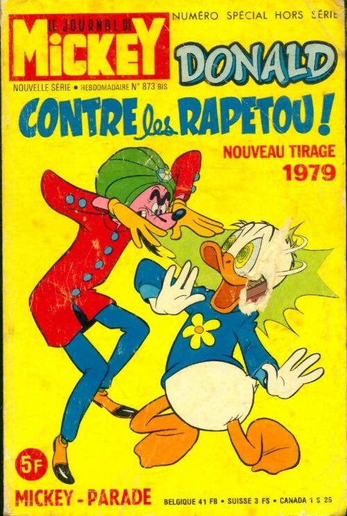 Livrenpoche : Le journal de Mickey hors série 873 bis - Collectif - Livre