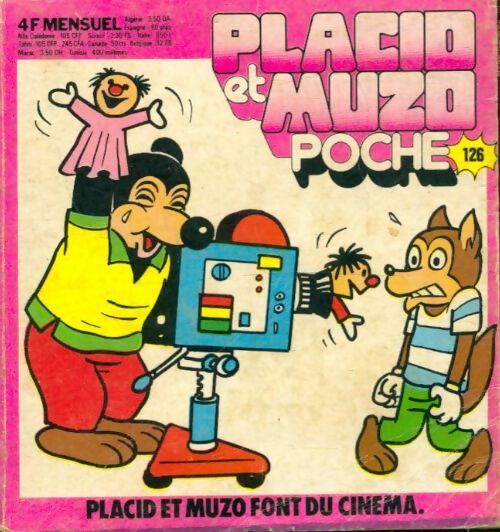 Livrenpoche : Placid et Muzo poche n°126 - Collectif - Livre