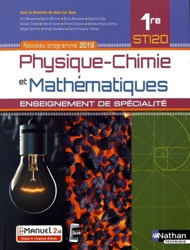 Livrenpoche : Physique-chimie - 1re STI2D - Eric Bausson - Livre