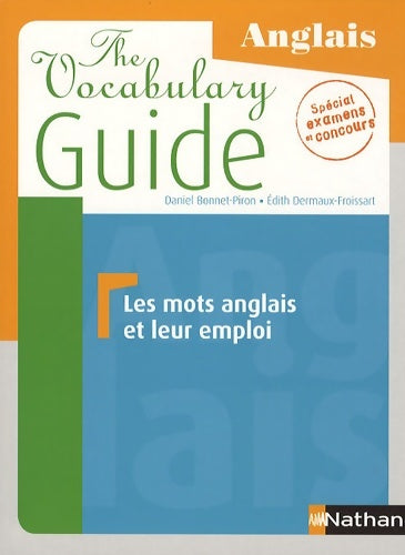 Livrenpoche : Vocabulary guide 2010 - Daniel Bonnet-Piron - Livre
