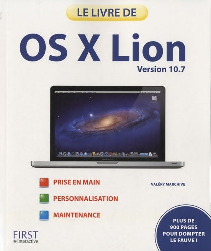 Livrenpoche : Le livre de mac os x lion - Valéry Marchive - Livre