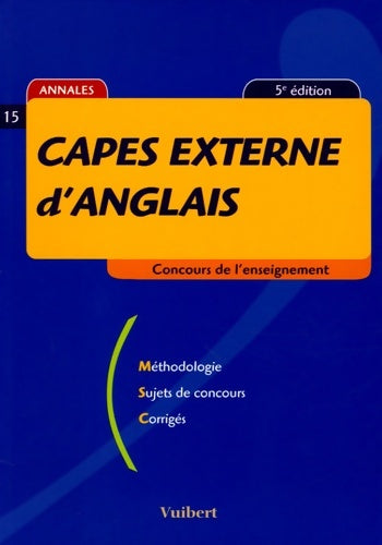 Livrenpoche : Capes externe d'anglais - Gérard Werlé - Livre