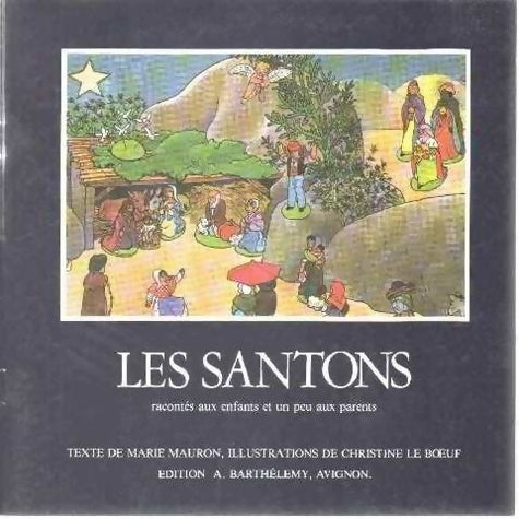 Livrenpoche : Les santons - Marie Mauron - Livre