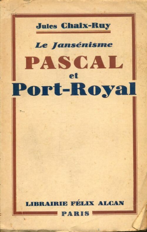 Livrenpoche : Pascal et Port-Royal - Collectif - Livre