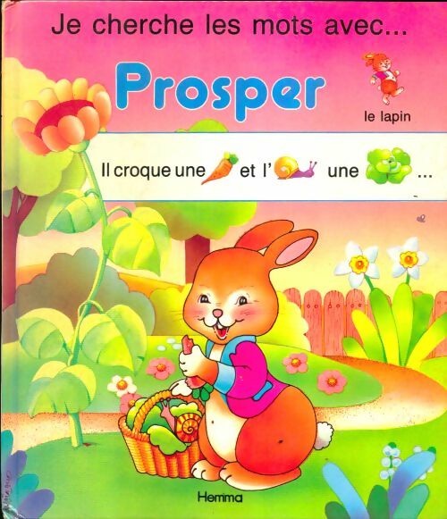 Livrenpoche : Je cherche les mots avec Prosper le lapin - Xxx - Livre