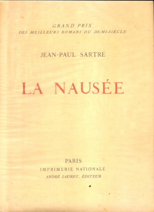 Livrenpoche : La nausée - Jean-Paul Sartre - Livre