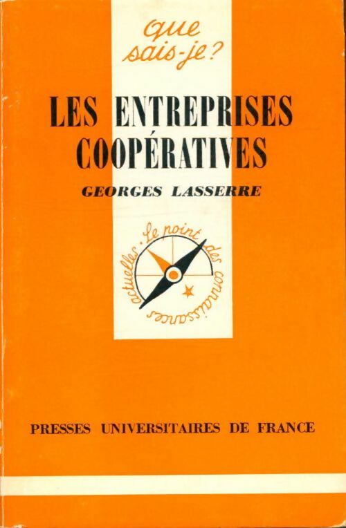 Livrenpoche : Les entreprises coopératives - Georges Lasserre - Livre
