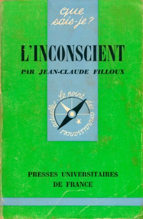 Livrenpoche : L'inconscient - Jean-Claude Filloux - Livre
