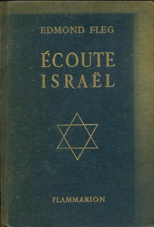 Livrenpoche : Ecoute Israël - Edmond Fleg - Livre
