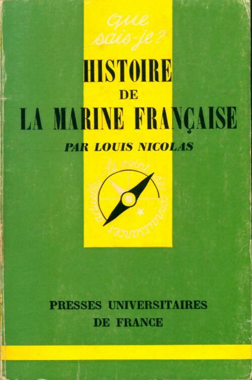 Livrenpoche : Histoire de la marine française - Louis Nicolas - Livre