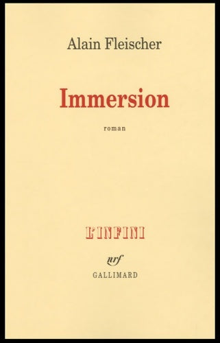 Livrenpoche : Immersion - Alain Fleischer - Livre