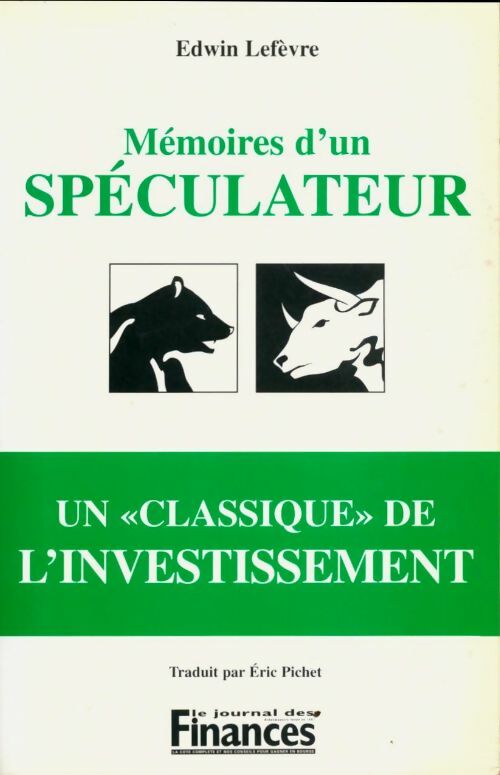 Livrenpoche : Mémoires d'un spéculateur - Edwin Lefèvre - Livre