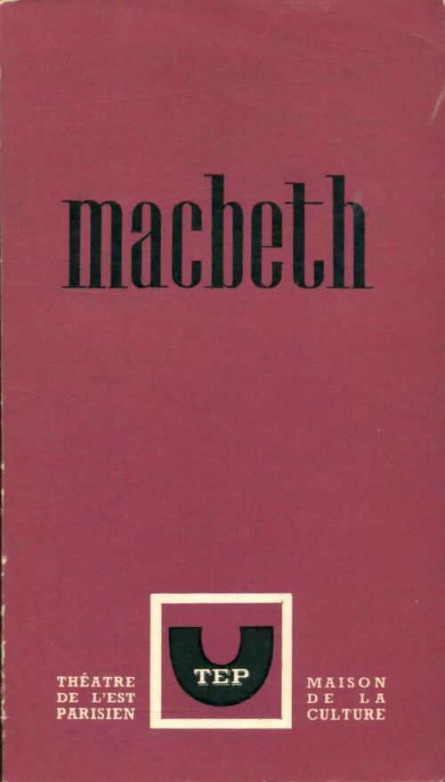 Livrenpoche : Macbeth - William Shakespeare - Livre