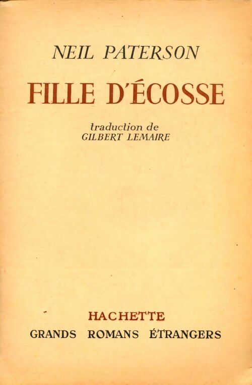 Livrenpoche : Fille d'Ecosse - Neil Paterson - Livre
