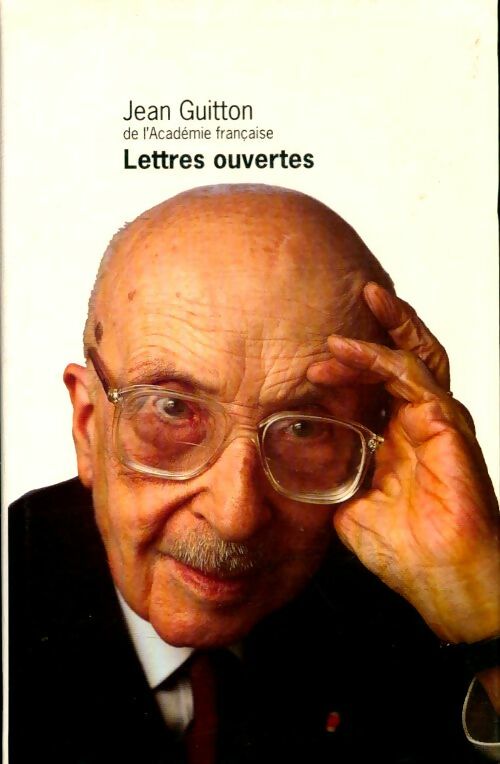 Livrenpoche : Lettres ouvertes - Jean Guitton - Livre