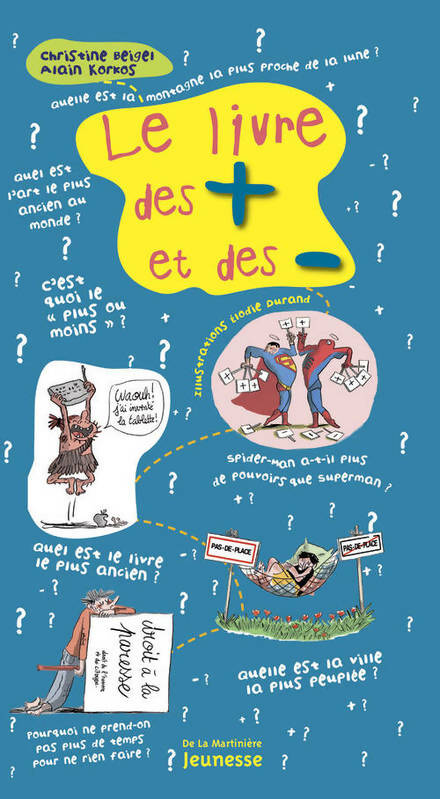 Le livre des plus et des moins - Christine Beigel - Livre