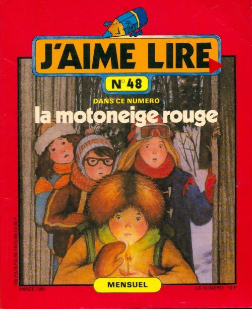 Livrenpoche : J'aime lire n°48 : La motoneige rouge - Collectif - Livre