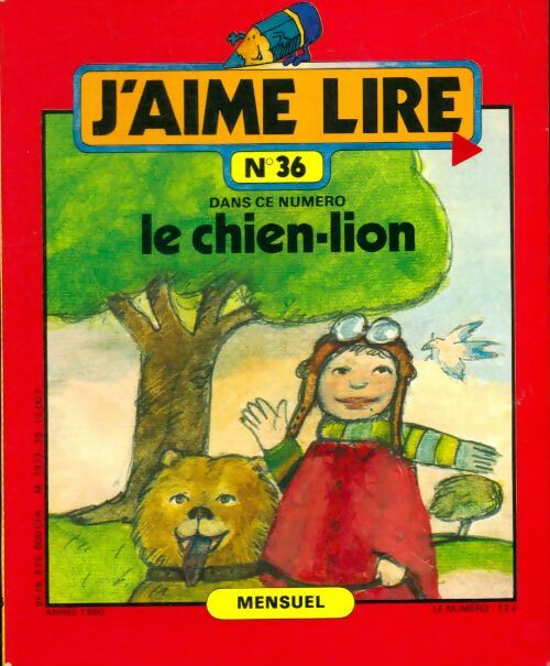 Livrenpoche : J'aime lire n°36 : Le chien lion - Collectif - Livre