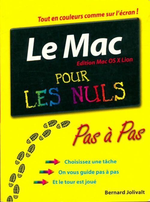 Livrenpoche : Le mac pour les nuls pas à pas - Bernard Jolivalt - Livre