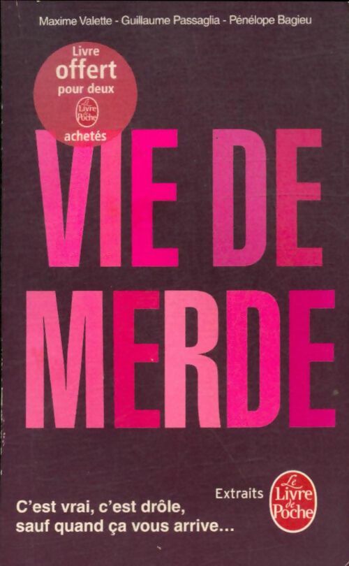 Livrenpoche : Vie de merde - Pénélope Bagieu - Livre