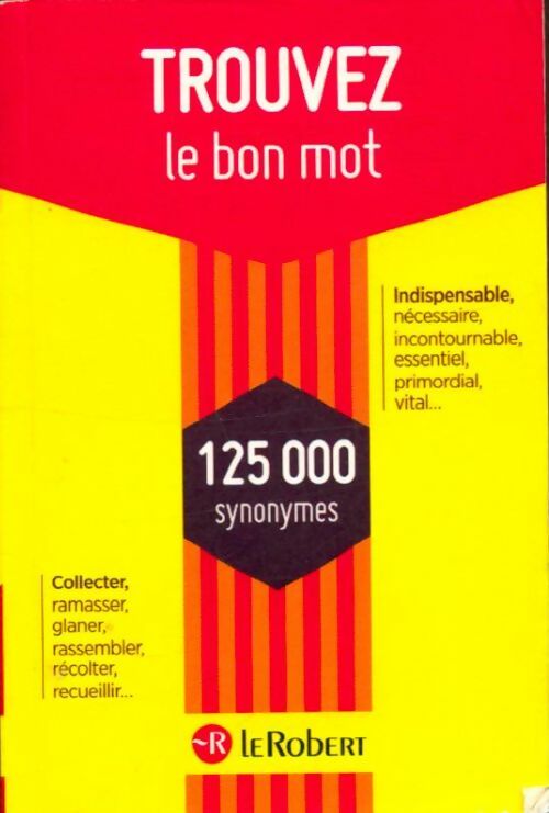 Livrenpoche : Trouvez le bon mot - Collectif - Livre