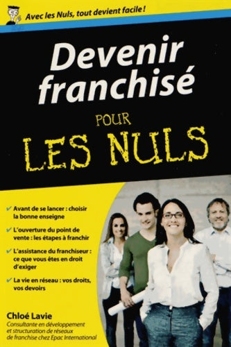 Livrenpoche : Devenir franchisé pour les nuls - Chloé Lavie - Livre