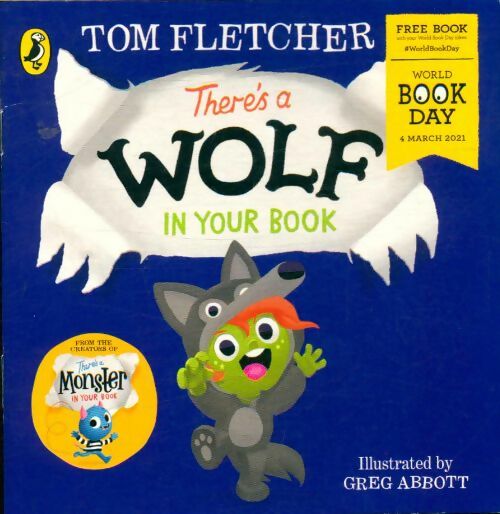 Livrenpoche : There's a wolf in your book - Greg Tom; Abbott - Livre