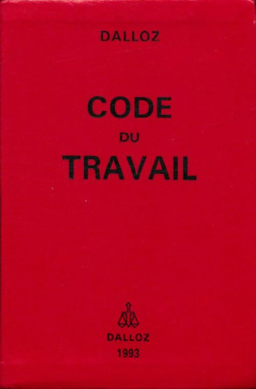 Livrenpoche : Code du travail 1993 - Collectif - Livre