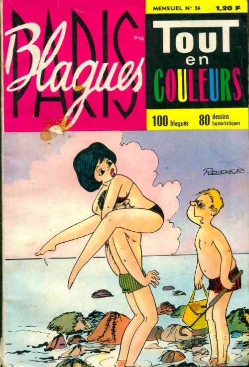 Livrenpoche : Paris -Blagues n°56 - Collectif - Livre