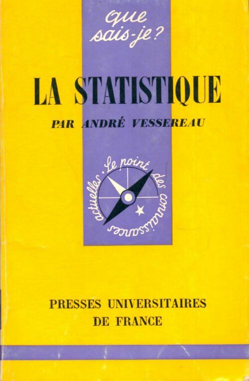 Livrenpoche : La statistique - André Vessereau - Livre