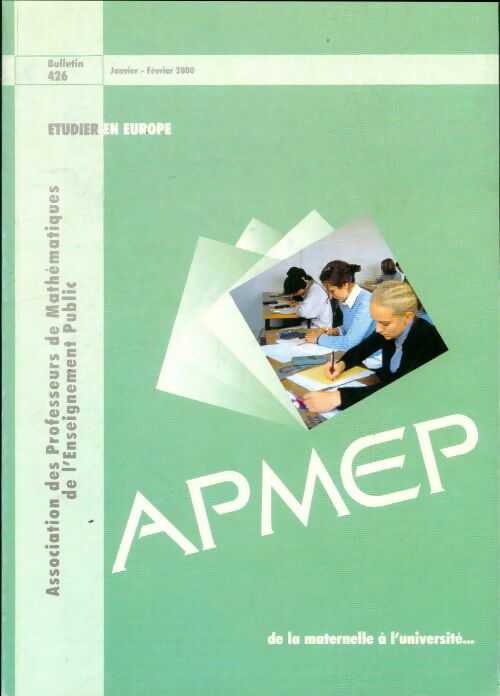 Livrenpoche : Bulletiin APMEP N°426 - Collectif - Livre